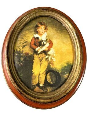 Master Simpson Art Print Italy Crafted Arthur Davis Vintage Boy Dog Timeless